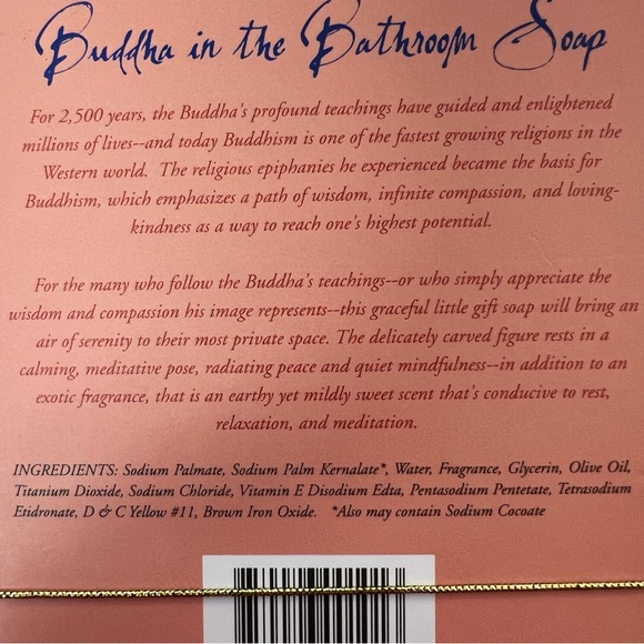 Queenz "Buddha in the Bathroom" Decorative Soap in Keepsake Box - Picture 7 of 7